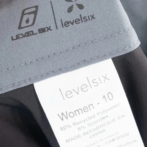 Level Six Women's board shorts Black & Gray | 10 - Picture 6 of 6